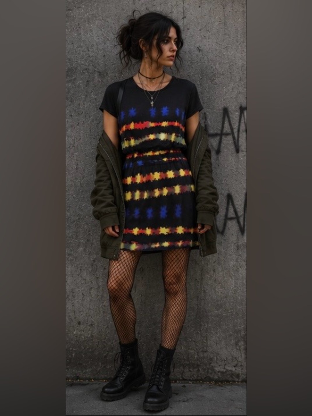 🎬 colorleak t shirt dress